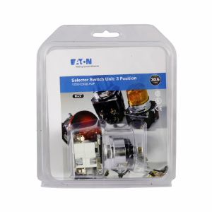 EATON 10250T21KB-POP Drucktaster, robuster montierter Wahlschalter, 30.5 mm, 60T Hub, Nema 3, 3R, 4, 4X, 12 | BJ4UQP