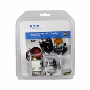 EATON 10250T21KB-2M68 Pushbutton, 30.5 Mm, Metal, 60? Throw, Nema 3, 3R, 4, 4X, 12, 13 | BJ4UQN