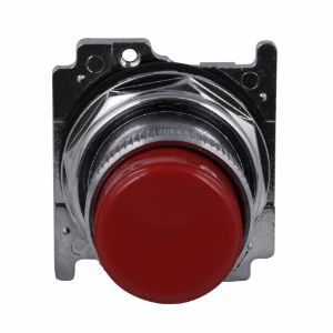 EATON 10250T26214 Pushbutton, Heavy-Duty, Cam 14, Nema 3, 3R, 4, 4X, 12, 13, Extended, Red Actuator | BJ4VAA