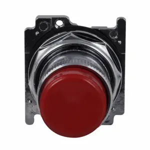 EATON 10250T27211 Pushbutton, Heavy-Duty, Cam 11, Nema 3, 3R, 4, 4X, 12, 13, Extended, Red Actuator | BJ4VAY