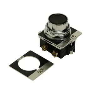 EATON 10250T30B-POP Pushbutton, Heavy-Duty, St And ard, Square, Nema 3, 3R, 4, 4X, 12, 13, Non-Illuminated | BJ4VHM