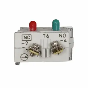 EATON 10250T6E Pushbutton Contact Block, Logic Level Contact Block | BJ4XLY