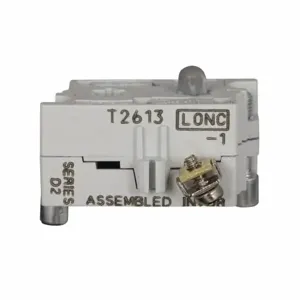 EATON 10250T8EC Pushbutton Contact Block, Logic Level Contact Block, 2Nc | BJ4YYD