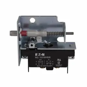 EATON 10316H1028Y3 Limit Switch, Cabinet Door Interlock, Screw Terminals, 20A Make At 240 Vac | BJ6ACA