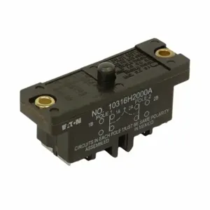 EATON 10316H2000 Limit Switch, Precision Device, Screw Terminals, 30A Make, 3A Break | BJ6ADY