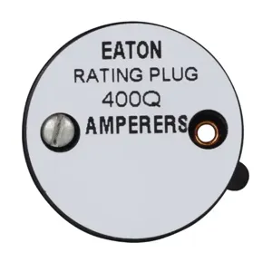 EATON 1230C84G02 Rating Plug, 400 A, 300 A Plug Current, J-K Frame | BJ6AYC