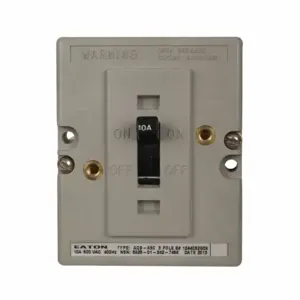 EATON 1244C52G05 Navy & Marine Complete Molded Case Circuit Breaker, Aqb-A50, Complete Breaker | BJ6AZZ