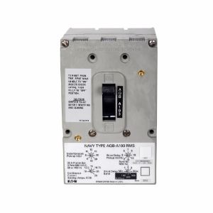 EATON 1376D96G01 Navy And Marine Complete Molded Case Circuit Breaker, Aqb-A103, Complete Breaker | BJ6CCV