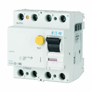 EATON 167702 Residual Current Circuit Breaker, 25A | BJ6EGU