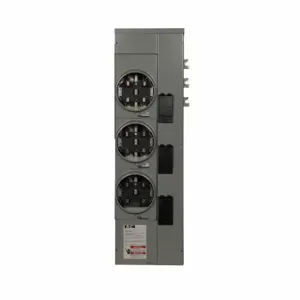 EATON 1MM312RRL Residential Meter Stack, Amperage Rating: 125A, Bus Rating: 800A, Outdoor | BJ6FUV