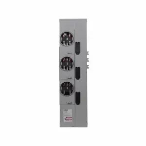 EATON 1MM320RRLB Residential Meter Stack, Amperage Rating: 200A, Bus Rating: 800A, Outdoor | BJ6FVD