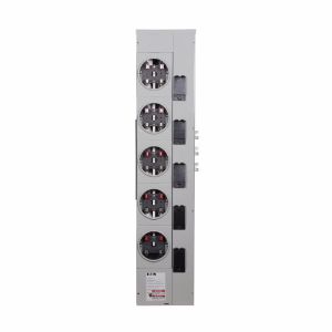 EATON 1MM512RP Residential Meter Stack, Amperage Rating: 125A, Bus Rating: 800A, Outdoor | BJ6FWJ