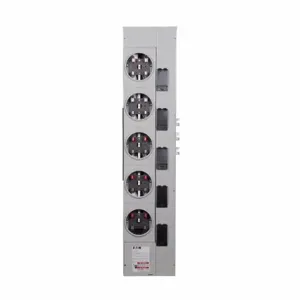 EATON 1MM512RC Residential Meter Stack, Amperage Rating: 125A, Socket Rating: 125A, Bus Rating: 800A | BJ6FWF