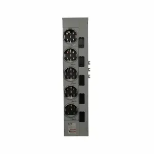 EATON 1MM512RRLP Residential Meter Stack, Amperage Rating: 125A, Bus Rating: 800A, Outdoor | BJ6FWU