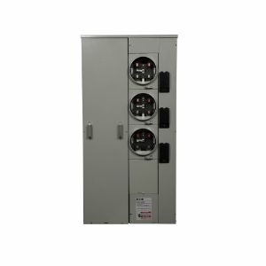EATON 1MP3124RRLC Meter Packs, 125A, Copper, 400 Bus Ampere, No Bypass, Indoor/Outdoor, 3, Single-Phase | BJ6GAE
