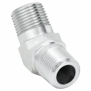 EATON 2247-8-8S Hydraulic Hose Adapter, 1/2 x 1/2 Inch Fitting Size, Male x Male, NPTF x NPTF, Rigid | CP4ARU 55DP81