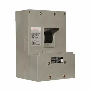 EATON 313C748G24 Molded Case Circuit Breaker, 500 VAC, 250 VDC, 225 A, 100 kA Interrupt, 3 Poles | BJ6LFG