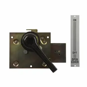 EATON 314C386G15 Molded Case Circuit Breaker Accessory Handle Mechanism, Slide Plate Mechanism | BJ6LFT