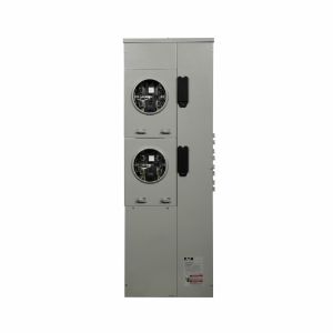 EATON 35MM240R124023 Commercial Meter Stack, Plug-In Socket, 400A, Al, Bus:1200A, Lever Bypass, Nema 3R | BJ6LQK
