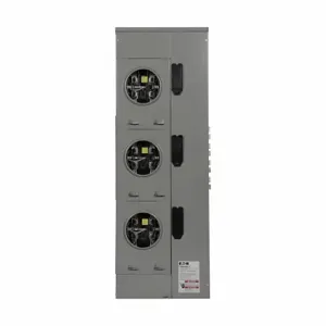 EATON 35MM320R12NY Commercial Meter Stack, Plugin Socket, 200A, Al, Bus:1200A, Lever, 3R | BJ6LRD