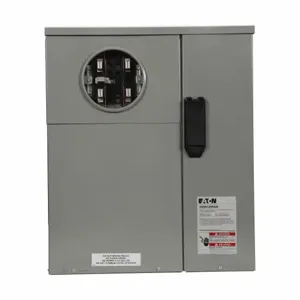 EATON 35SS120RABC Commercial Meter Stack, Safety Socket, 200A, Copper, Bus:1200A, Test, Nema 3R | BJ6LRR