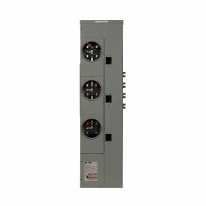 EATON 3MM312C2BC Meter Stack, Multiple Metering, 125A, Copper, Bus800A, No Bypass, Indoor | BJ6NZJ