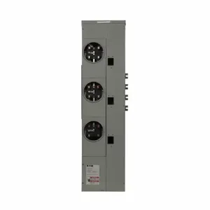 EATON 3MM312C2BC Meter Stack, Multiple Metering, 125A, Copper, Bus800A, No Bypass, Indoor | BJ6NZJ