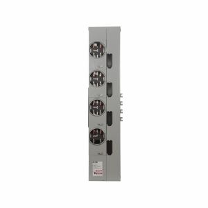 EATON 3MM420RRLB Meter Stack, Multiple Meter, 200A, Al, 800A, Horn Bypass, Outdoor | BJ6PDB