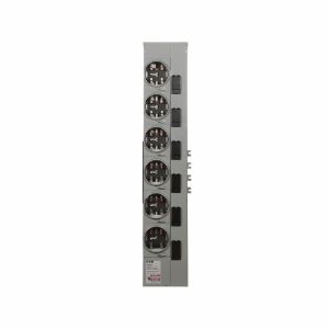 EATON 3MM612RRLBC Meter Stack, Multiple Metering, 125A, Cu, Bus800A, Horn Bypass, Outdoor | BJ6PGG