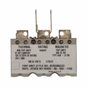 EATON 452D384G15 Molded Case Circuit Breaker Accessory, Trip Unit Only, G15, 25D, 100 Kaic | BJ6PWX