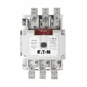 EATON C25KNE3200BC Definite Purpose Contactor, Quick, 200A, 208-240 Vac, 50/60 Hz, 1No, 1Nc | BJ8BLT