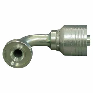 EATON 4S12FLB12 Hydraulic Hose Fitting, Carbon Steel, 90 Deg Elbow, -12 For Hose Dash Size | CP4ARL 471Z97