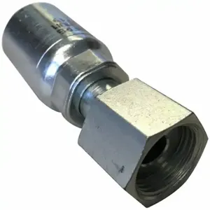 EATON 4TA6FR5 SYNFLEX Crimp Hose Fitting, Carbon Steel, Straight, -5 For Hose Dash Size | CP4APT 61KJ66