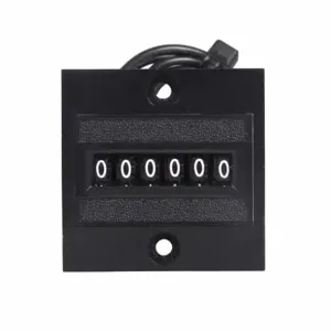 EATON 6-Y-41346-402-ME Me Totalizer, 6-Digit, 24 Vdc, Panel Mounting, No Reset, 1000 Cpm | BJ6WFU