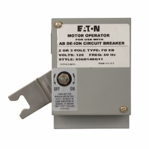 EATON 656D148G11 Molded Case Circuit Breaker Accessory Motor Operator, Motor Operator, G11, 120 V | BJ6VFW