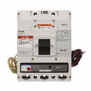 EATON 6636C33G03 C Electronic Molded Case Circuit Breaker, L-Frame, Ldc | BJ6VHW