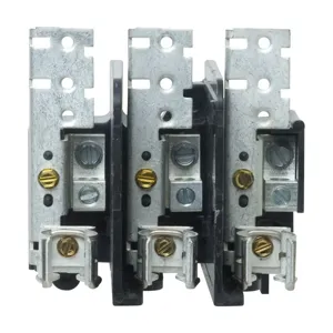 EATON 70-7758-25 Safety Switch Fuse Base, Fuse Base, 100A, Two-Pole, 600V, Switch Fuse Base Lower Assembly, 100A | BJ6WLQ