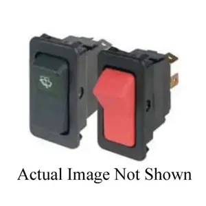 EATON 8004K23N7V2 Rocker Switch, With Black Mounting Frameng Frame | BJ6XZN