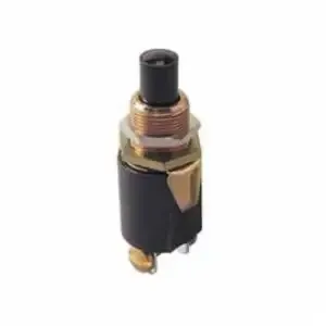 EATON 8411K11 Light Duty Non-Illuminated Pushbutton, 1NO/SPST Contact, Black | BJ6ZTV