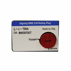 EATON 8MES700T Kompaktleistungsschalter-Zubehör-Bewertungsstecker, Digitrip Rms 310 fester Bewertungsstecker | AG8LBC