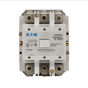 EATON A202K4DWM Magnetically Held Lighting Contactor, 200 A, 200 A, Four-Pole, Magnetically Latched | BJ7CHR