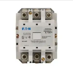 EATON A202K4CAM Magnetically Latched Lighting Contactor, 200 A, Three-Pole, Magnetically Latched | BJ7CHX