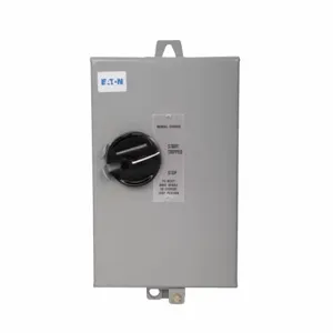 EATON B100J1C Nema Starter, Space Svg Starter, Ground Fault, 120V Coil, Nema Size 2 | BJ7KXW 11Z497