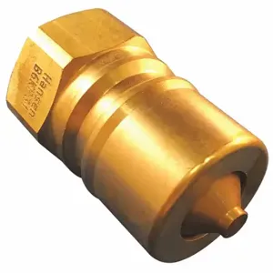 EATON B1K11 HANSEN Hydraulic Quick Connect Hose Coupling, 1/8 Inch Coupling Size, Brass | CP4ARM 55JT92