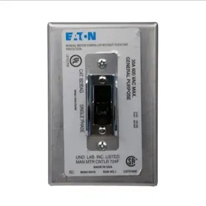 EATON B230BND Nema Starter, Space Svg Reversing Starter, 1No Contacts, 120V Coil, Nema Size 1C | BJ7KZW