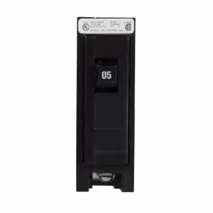 EATON BAB1005 Magnetic Circuit Breaker, 6 A, Single-Pole, 120/240 V | BJ7PGF