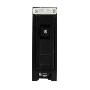 EATON BAB1015 Magnetic Circuit Breaker, High Intensity Discharge, 15 A, Single-Pole, 120/240 V | AG8MAX