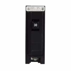 EATON BAB1030I Magnetic Circuit Breaker, Bolt-On Mounting, 30 A, Single-Pole, 120/240 V | BJ7PHU