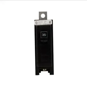 EATON BAB1035S Magnetic Circuit Breaker, Bolt-On Mounting, 35 A, Single-Pole, 120/240 V | BJ7PHX