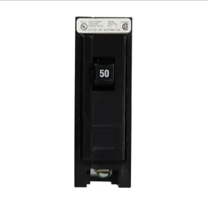 EATON BAB1050 Magnetic Circuit Breaker, High Intensity Discharge, 50 A, Single-Pole, 120/240 V | AG8MBG